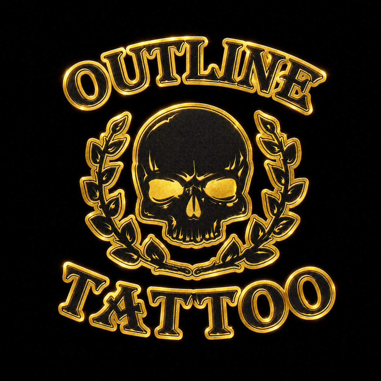 Outline Tattoo Logo